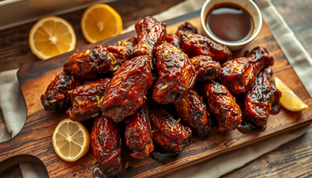 Sweet Cola BBQ Chicken Wings